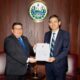 Presidente de la Corte Suprema refuerza cooperación con embajador de China