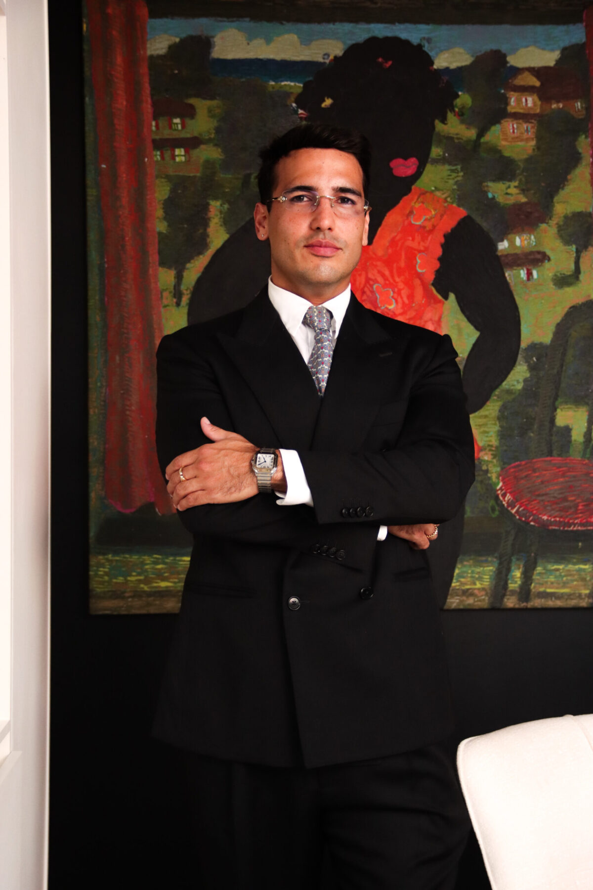 Herman Duarte, fundador de Simple Legal Consulting, en la oficina de la firma en Lindora, Costa Rica. Fotografía: @TimelessbyFernando.